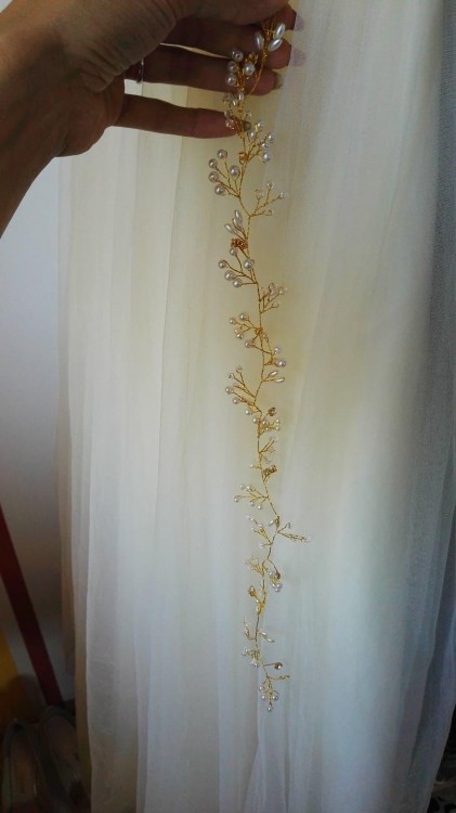 Suknia ślubna 38-40 ecru 175cm