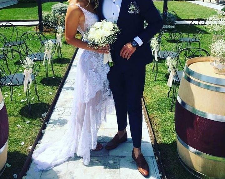 Suknia ślubna indywidualny projekt.SZYTA WE WŁOSZECH !