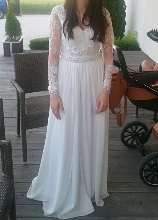 Suknia ślubna. Rozmiar 34 (XS)