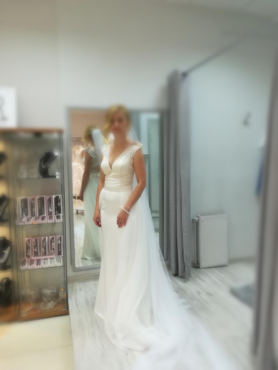 Sprzedam suknię ślubną IGAR - rozmiar 34/36