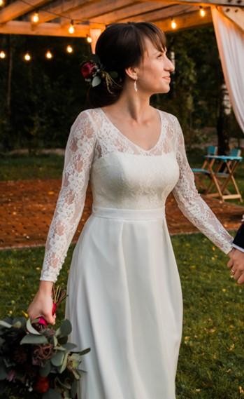 Romantyczna suknia ślubna