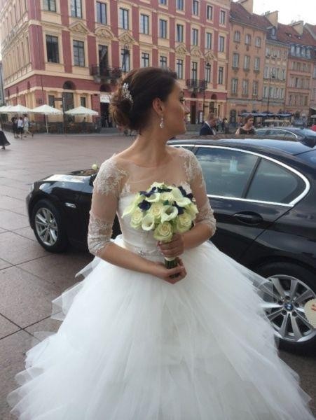 Hiszpańska suknia ślubna 36/38