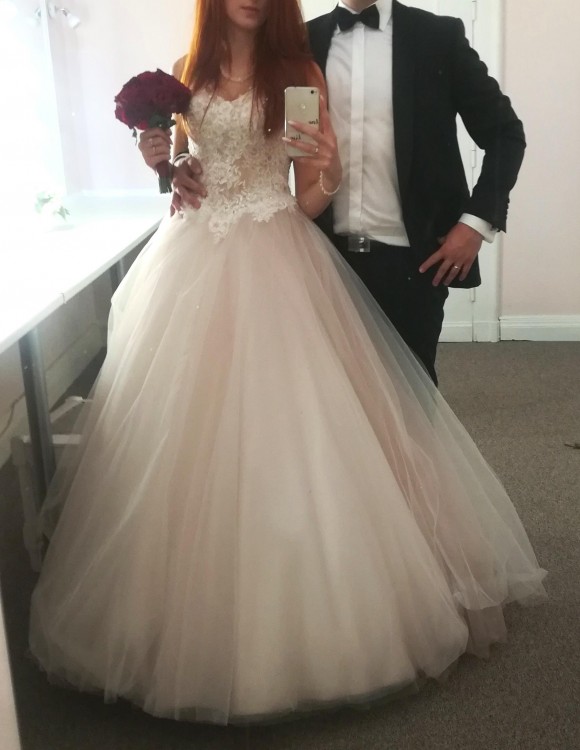 Piękna Suknia Ślubna - kolekcja MS MODA 2018