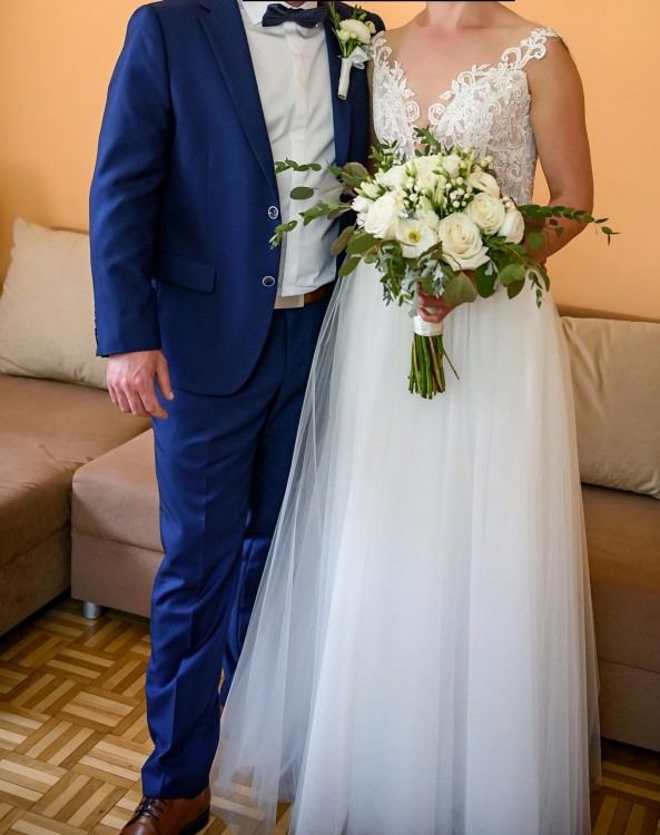 Suknia ślubna z kolekcji Papilo r. 36