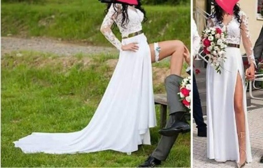 Piekna suknia Slubna