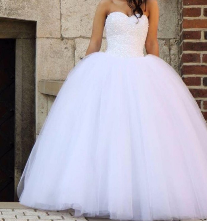 Suknia ślubna Princessa+długi welon