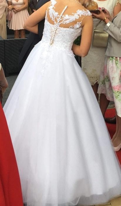 Suknia ślubna 34-38 biała