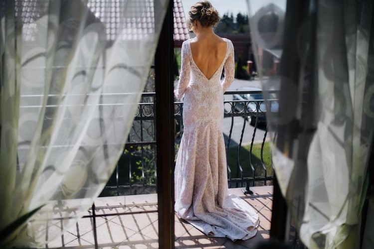 Suknia ślubna r. 34/36