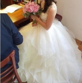 Sprzedam bajeczną suknię ślubną Justin Alexander 9847