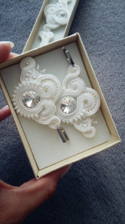 Komplet biżuterii soutache