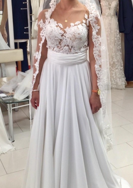 Lorenzo Rossi Narmin 38- nowa + welon, ozdoba, podwiązka