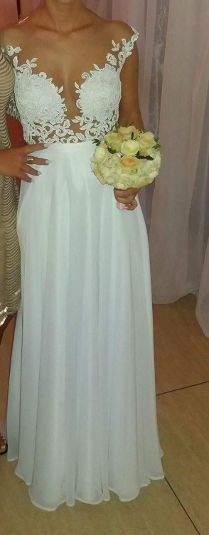 Piękna suknia ślubna rozmiar xs