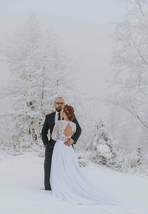 Suknia ślubna--szyta na miarę