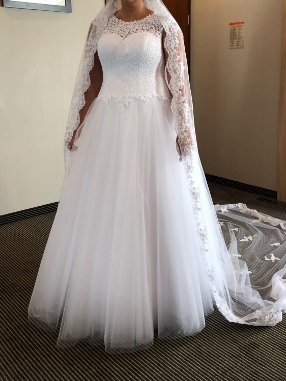 Sprzedam suknię ślubną Clara wykonanie sprcjalne.