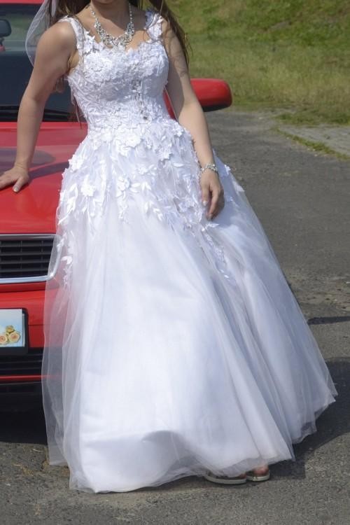 Suknia ślubna ( Błyszcząca księżniczka )