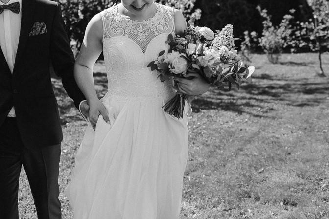 Rustykalna Suknia ŚLUBNA 2018