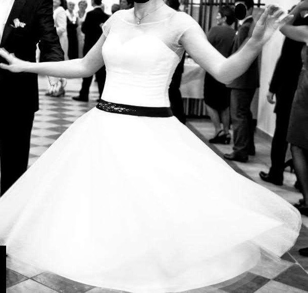 suknia do ślubu - krótka