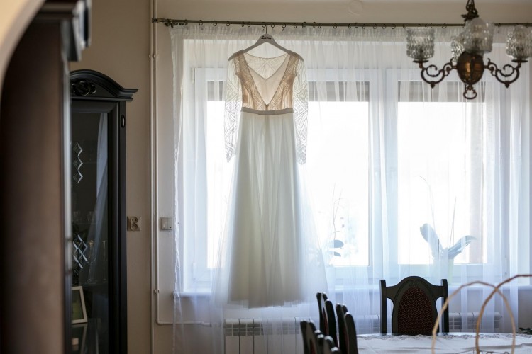 Suknia ślubna.Viola Piekut