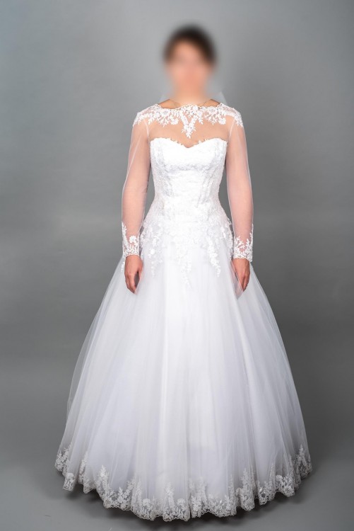 Przepiękna suknia ślubna princeska Visual Chris