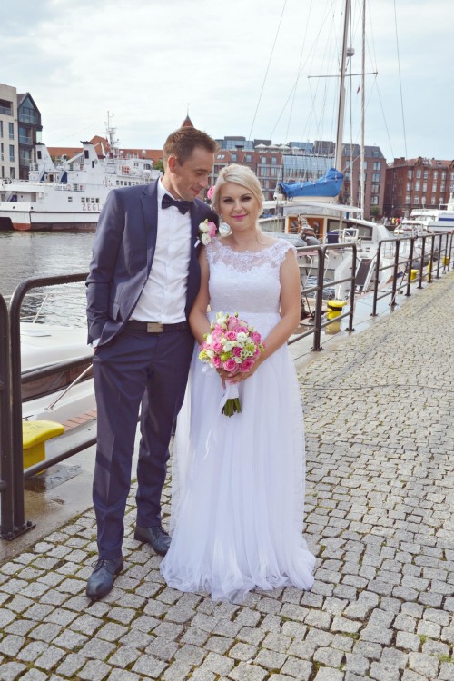 SUKNIA ŚLUBNA BOHO ELIZABETH PASSION 36 OKAZJA!!!