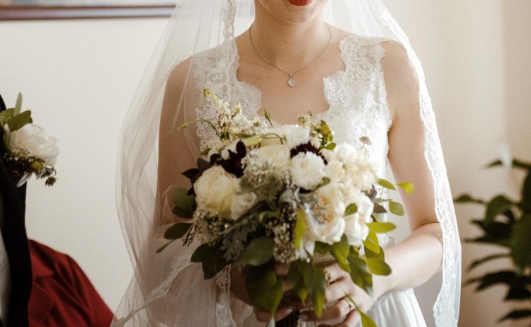 Romantyczna suknia ślubna