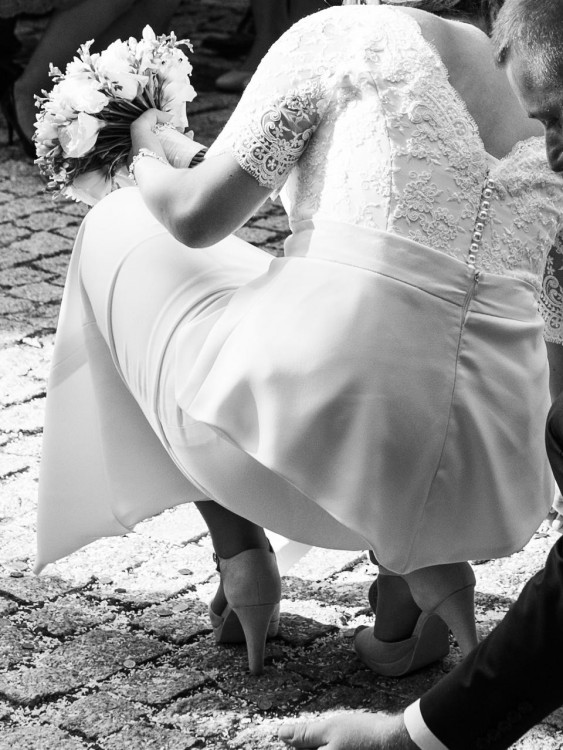 Wyszczuplająca suknia ślubna