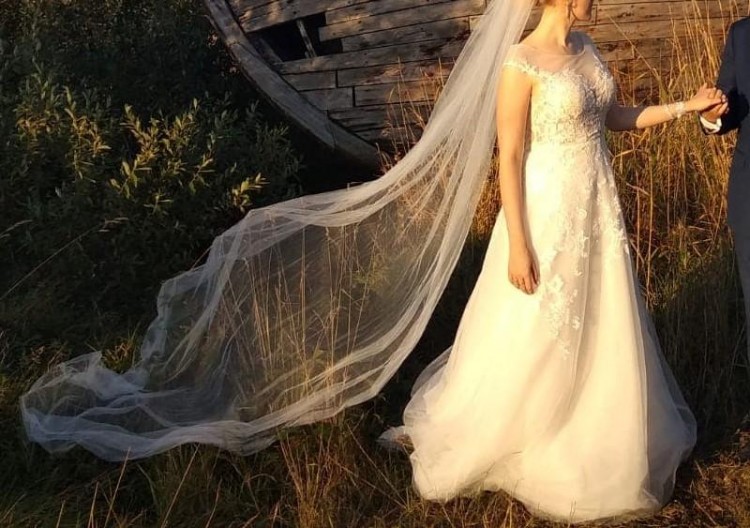 Suknia Ślubna Dominiss Natisha 2018 ivory lekka jak nowa