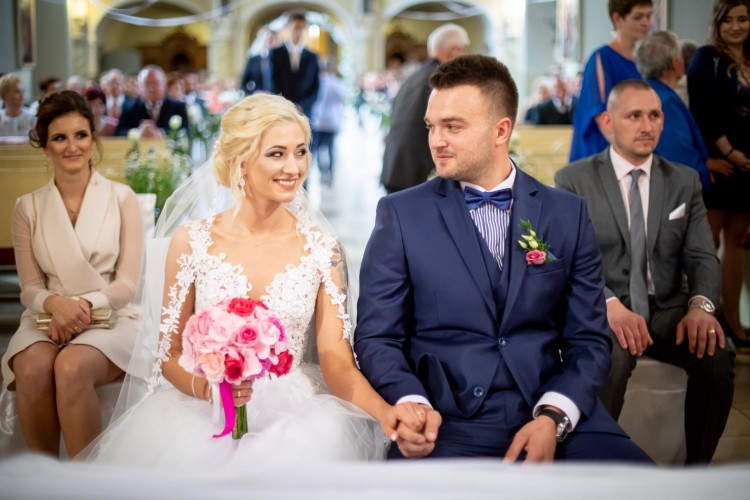 Piękna suknia ślubna!