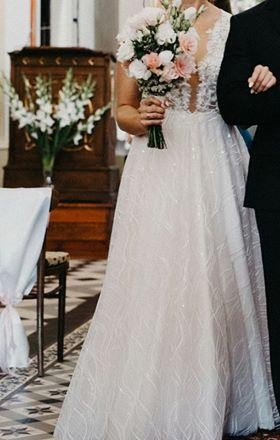 Sprzedam suknię ślubną z kolekcji Agnieszki Świały