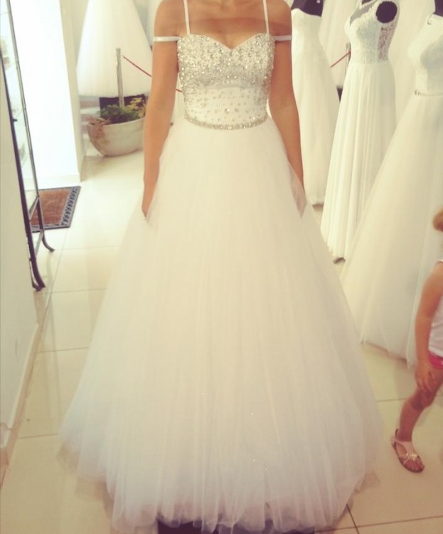 Suknia slubna princessa