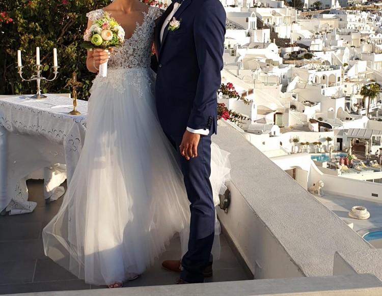 Suknia ślubna 36 - S szyta na miarę