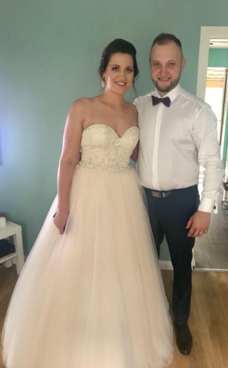 Suknia ślubna Justin Alexander 8913, Malbork