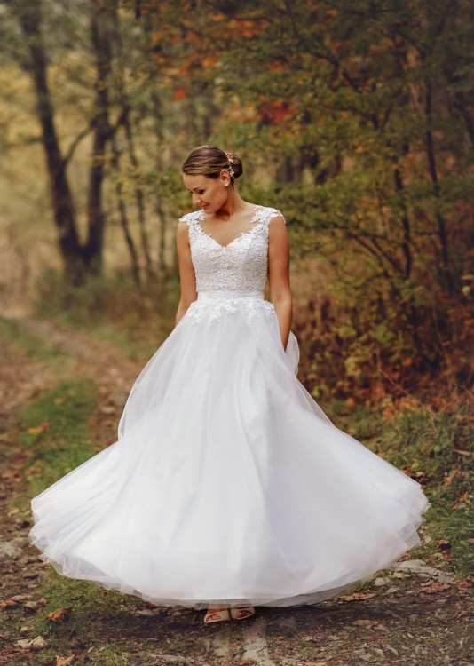 Sprzedam Suknię Ślubną Projekt Flower