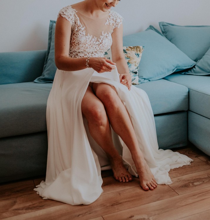 Sprzedam suknię ślubną rozmiar 34/36