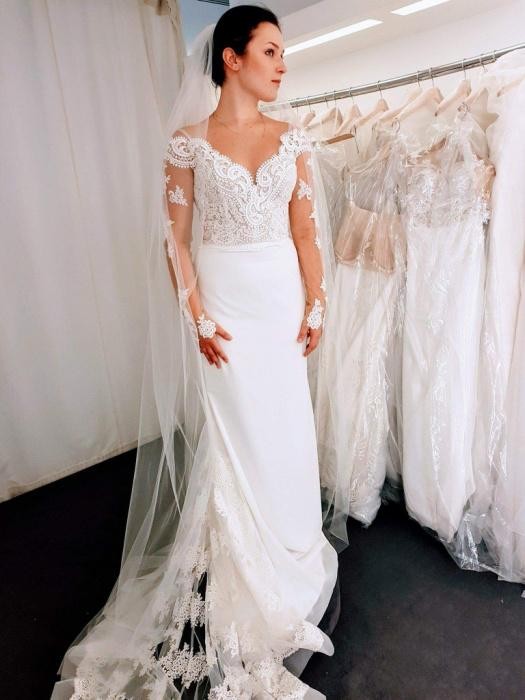 Piękna suknia włoskiej marki Milla Nova, Velia