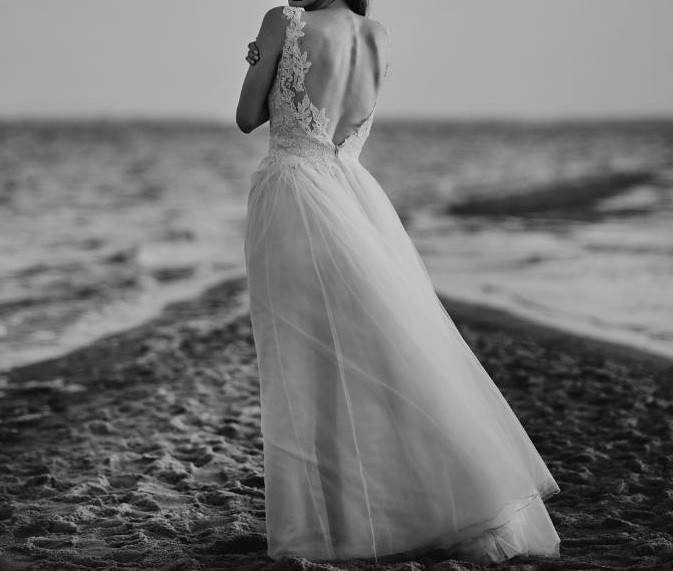 Wyjątkowa suknia ślubna rozm. 34