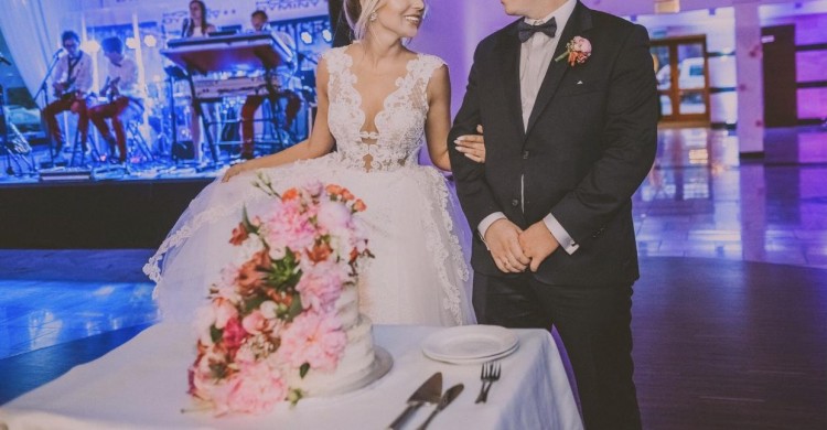 Suknia ślubna Samantha Agnieszka Światły + welon 3,5 m