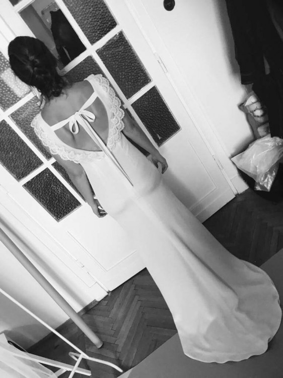 Sprzedam jedwabną suknię ślubną xs/s