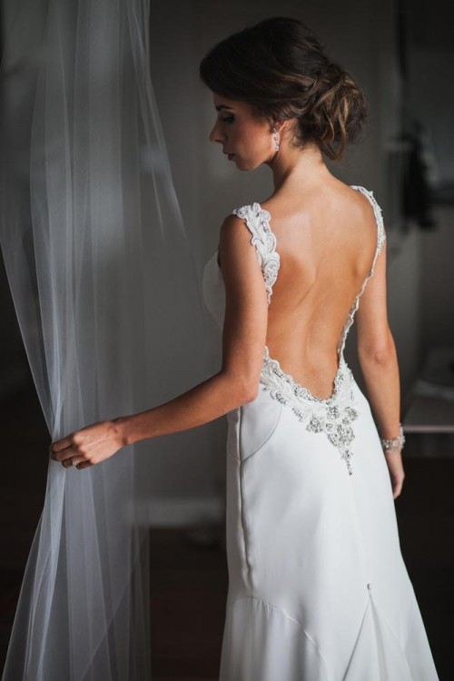 Klasyczna suknia ślubna Vanilla Sposa 1483 r.34
