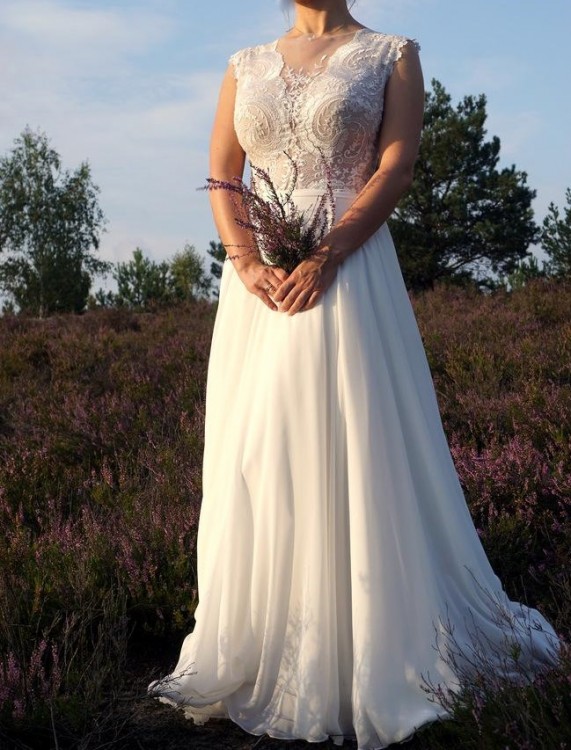 Suknia projektu Justyny Kodym