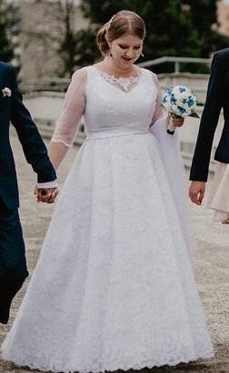 Suknia ślubna - Cris, Belcanto, rozmiar 42-44