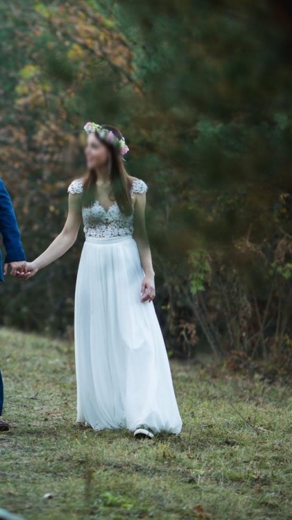 Piękna suknia ślubna