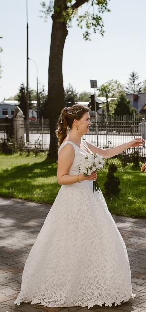 Oryginalna suknia ślubna - Viola Piekut