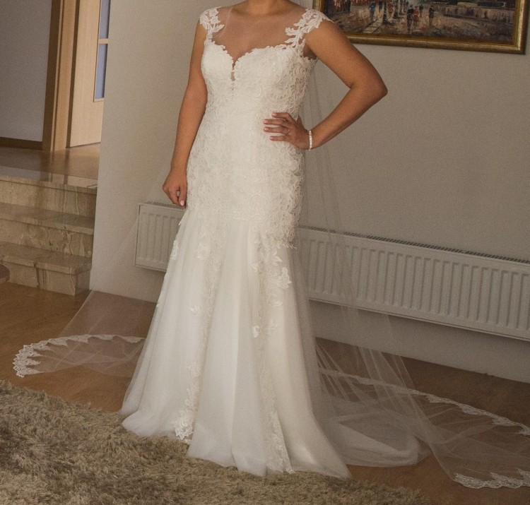 Sukienka ślubna Nabla Paris rozm. 38/40