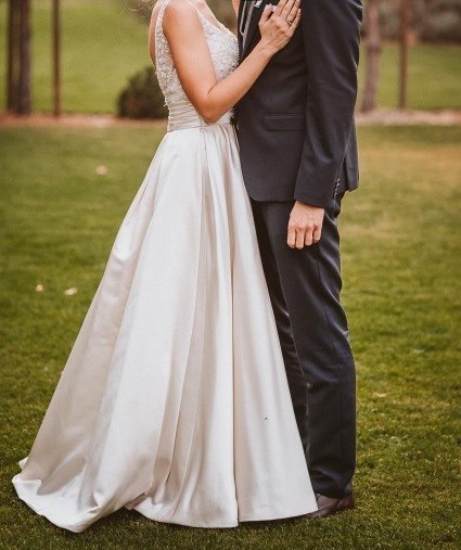 Piękna suknia ślubna Stella York r.36/s