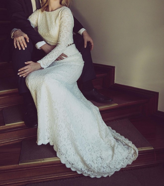 Koronkowa suknia roz 36