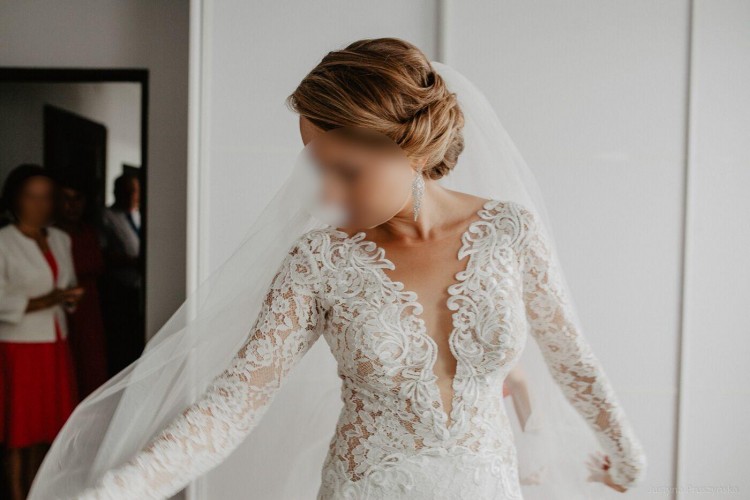 Suknia ślubna Chantal projektu Agnieszki Światły - rozm. 36