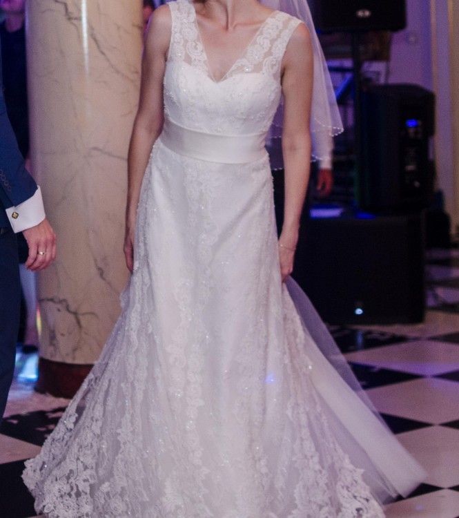 Suknia Ślubna Margarett Eustoma + dodatki