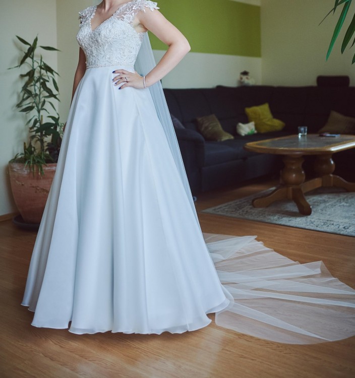 SUKNIA ŚLUBNA 36 + DODATKI