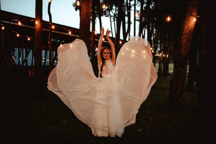 Oryginalna suknia ślubna PETRA 34/36